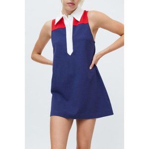 NWT Urban Outfitters Harmon Sleeveless Polo Mini Dress
